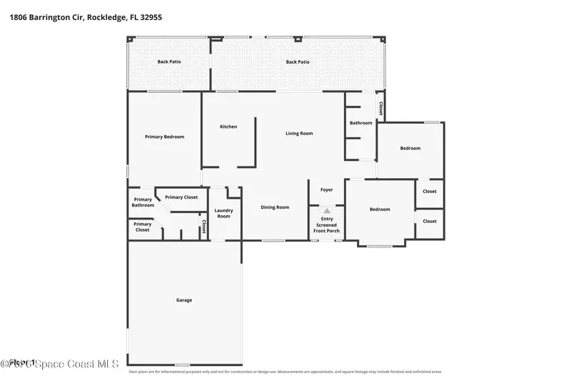 1806 Barrington Circle, Rockledge, Fl 32955, FL