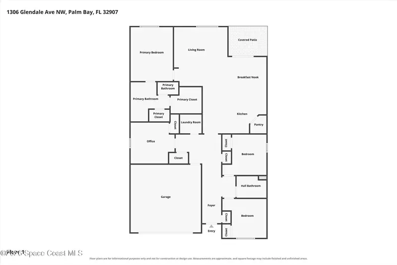 1306 Glendale Avenue Nw, Palm Bay, Fl 32907, FL