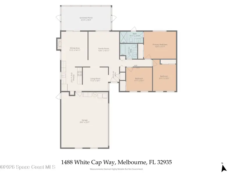 1488 White Cap Way, Melbourne, Fl 32935, FL