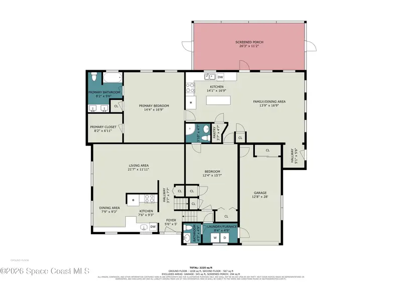 365 Needle Boulevard, Merritt Island, Fl 32953, FL