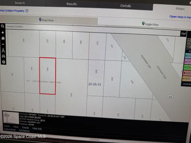 0 No Name, Cocoa, Fl 32926, FL
