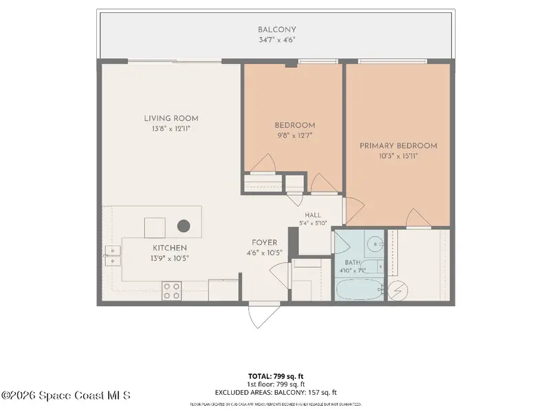 3190 N Atlantic Avenue 213, Cocoa Beach, Fl 32931, FL