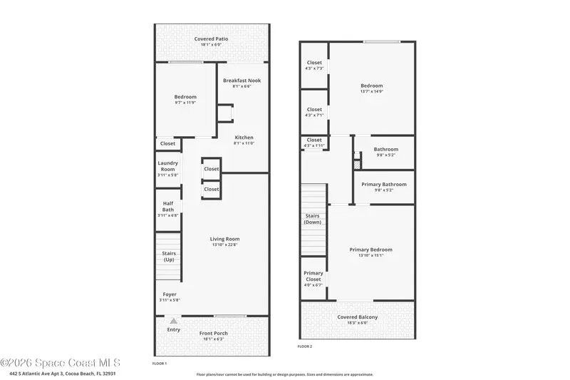 442 S Atlantic Avenue 3, Cocoa Beach, Fl 32931, FL