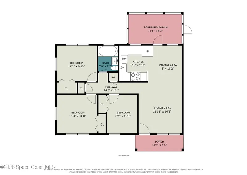 2191 Smathers Circle N, Melbourne, Fl 32935, FL