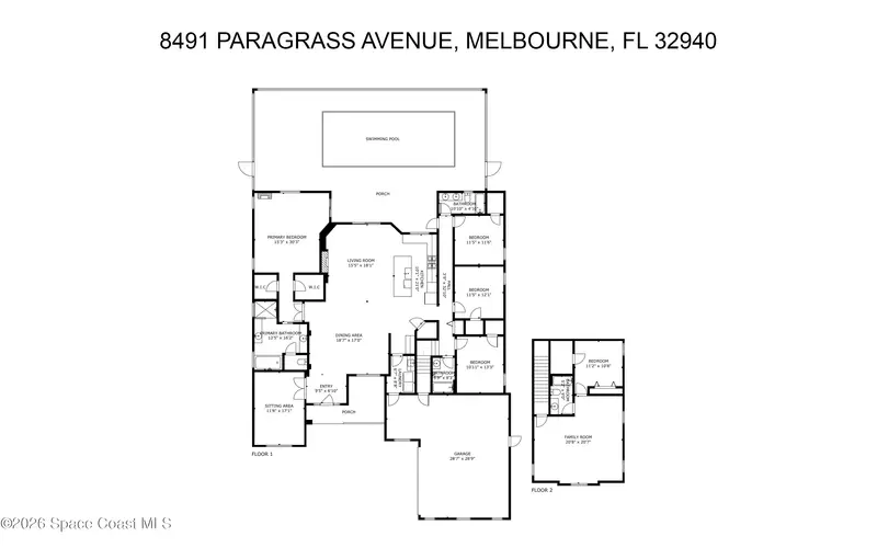 8491 Paragrass Avenue, Melbourne, Fl 32940, FL