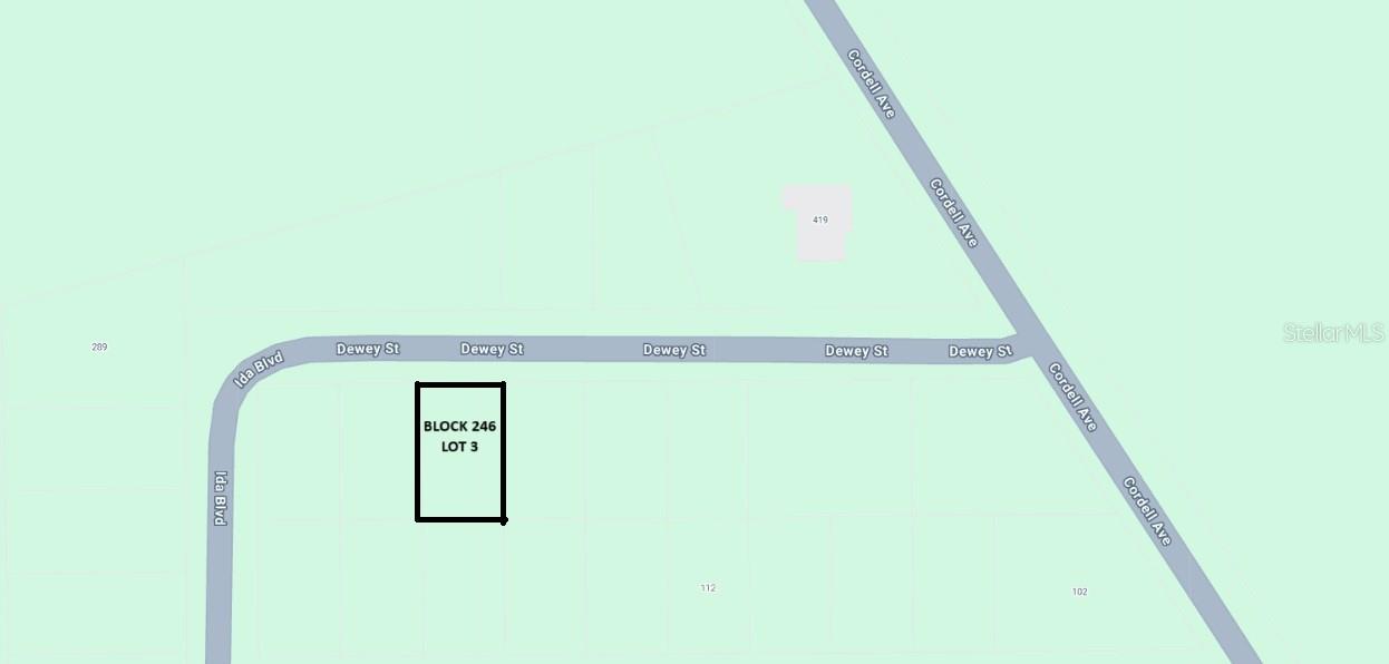 Block 246 Lot 3, FL