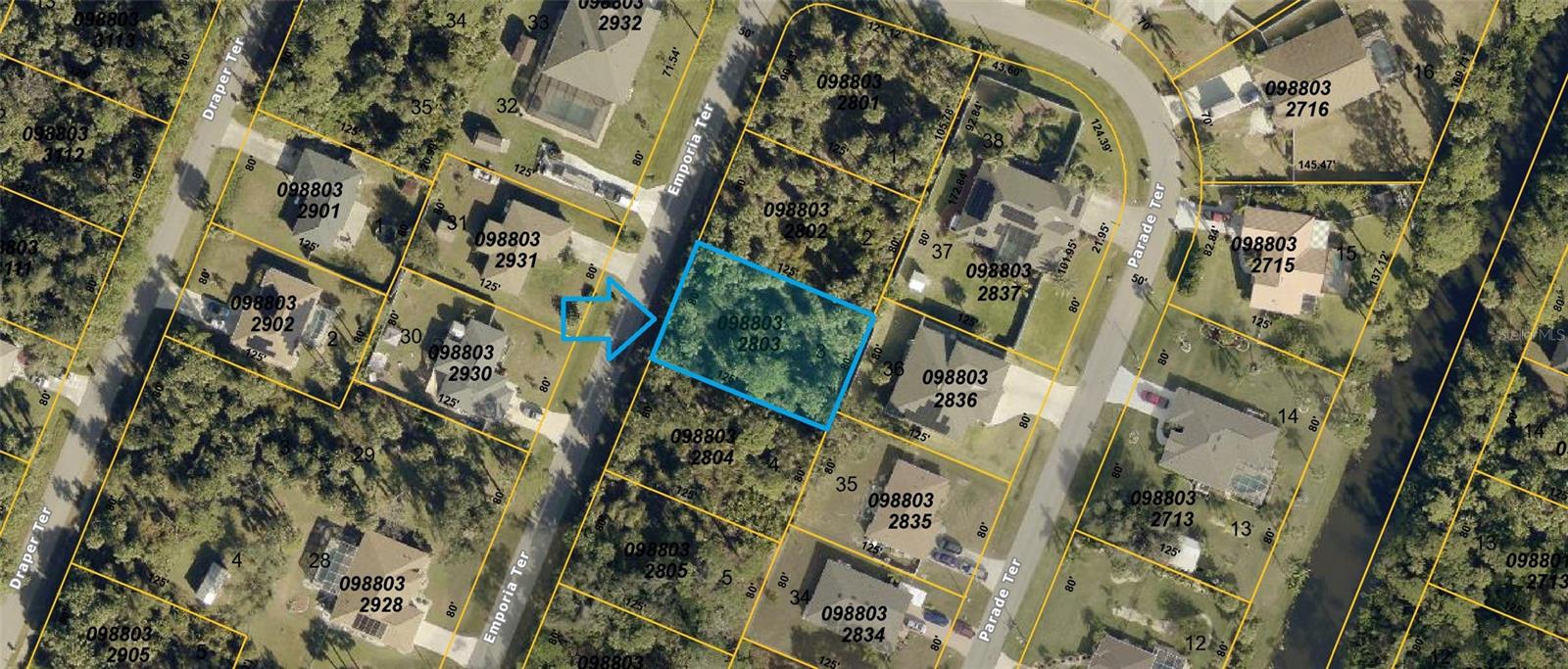Lot 3, Emporia Terrace, FL