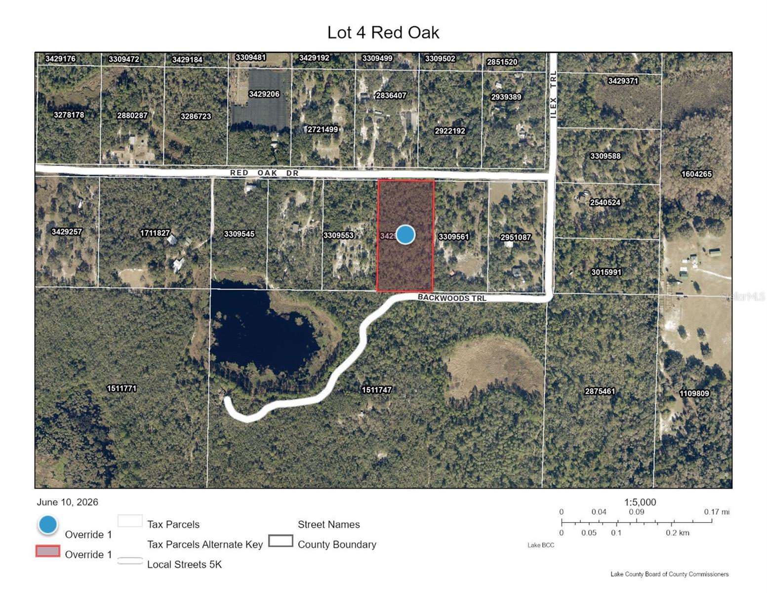 Lot 4 Red Oak Drive, FL