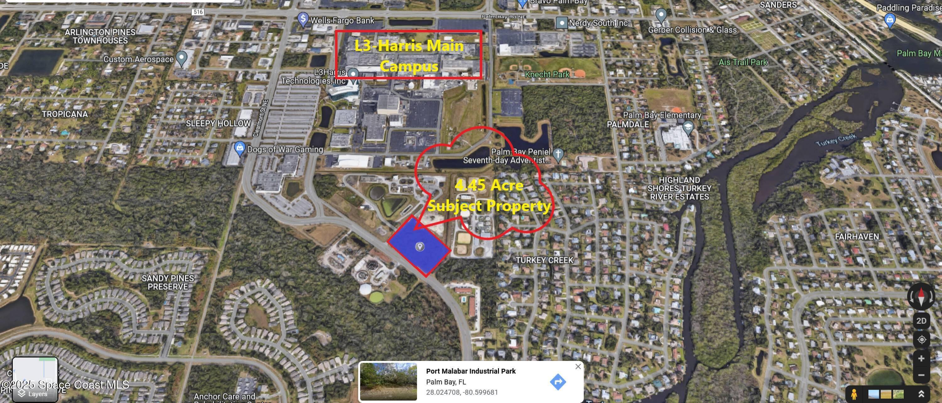 Palm Bay, FL — Land